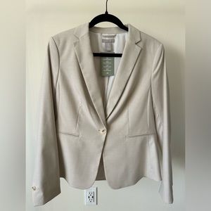 NWT H&M Structured Tan Blazer, Size M